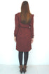 The Classic Dress - Maroon Animal dubai outfit dress brunch fashion mums